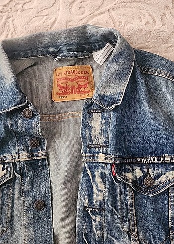 Levis Vintage Mavi Denim Ceket