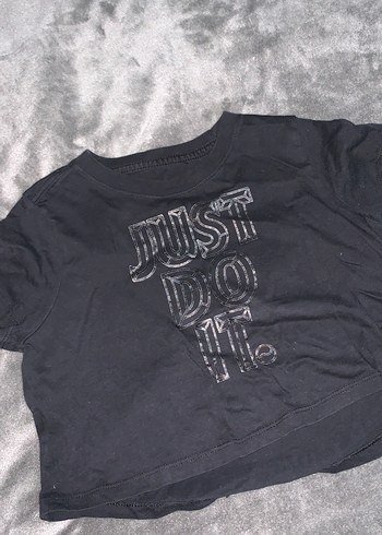 Kız Çocuk Siyah Baskılı Kısa Kollu Tişört - Görsel 2