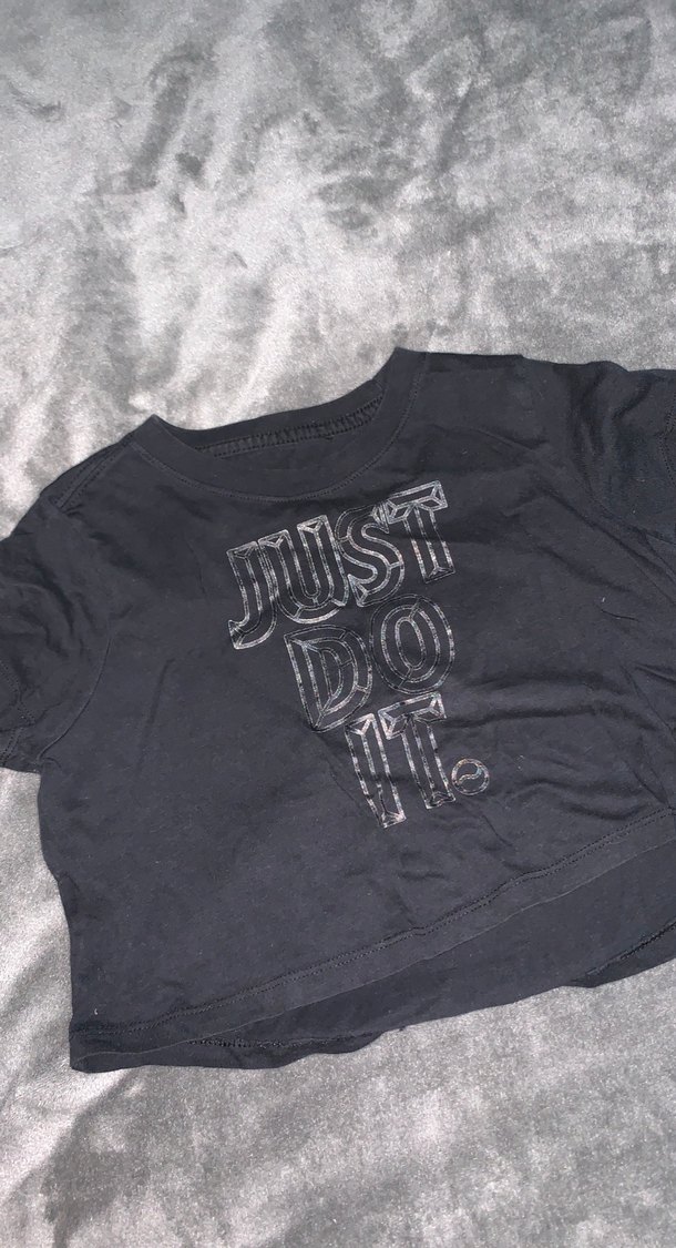 Kız Çocuk Siyah Baskılı Kısa Kollu Tişört - Görsel 2