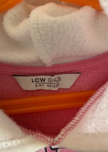 Pembe Kapüşonlu Rahat Sweatshirt - Görsel 4