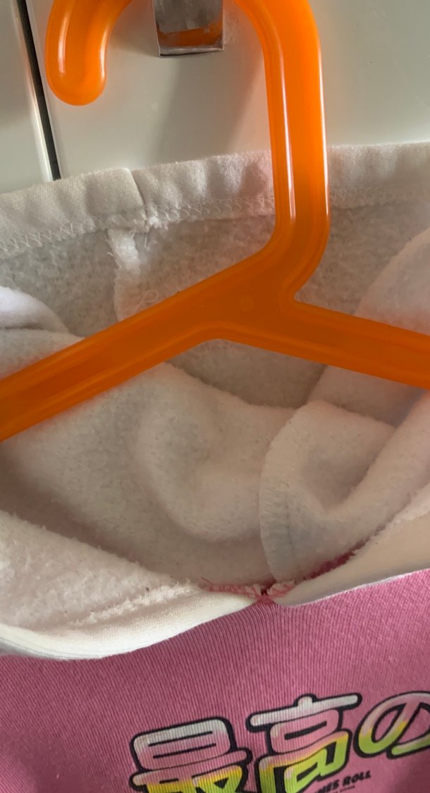 Pembe Kapüşonlu Rahat Sweatshirt - Görsel 3