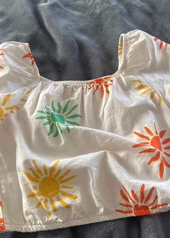 Pamuk crop top - Görsel 2