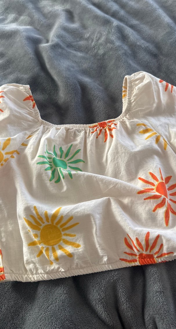 Pamuk crop top - Görsel 2