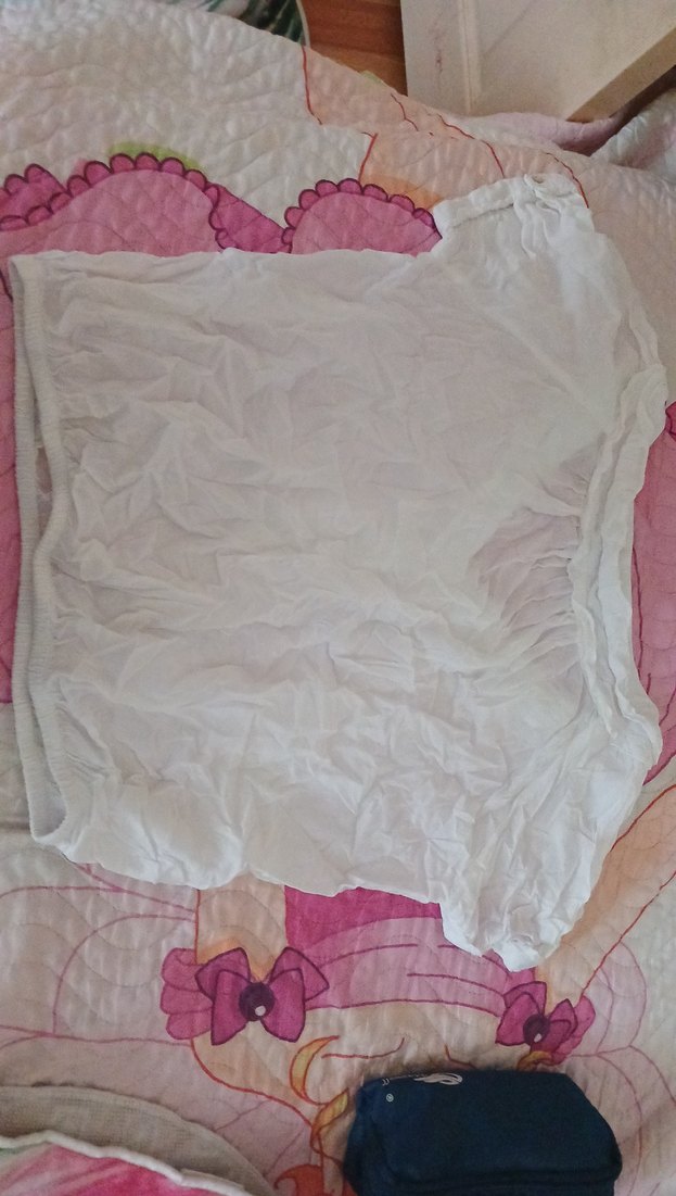 beyaz keten fırfırlı gömlek - Görsel 2