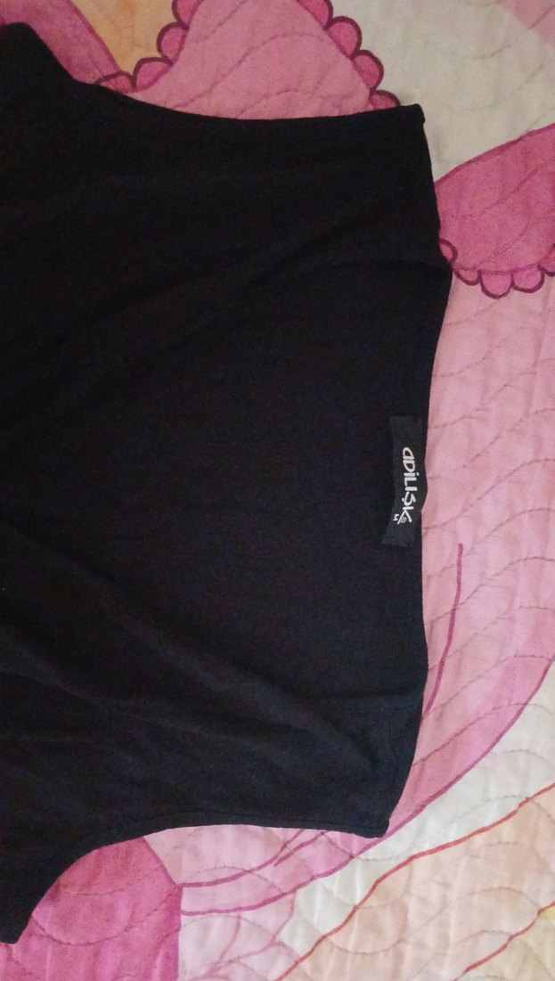 Siyah V Yakalı Kolsuz Bluz - Görsel 2