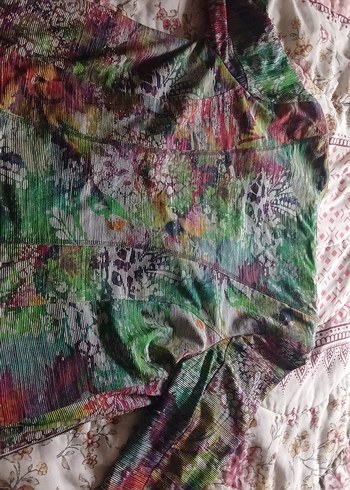 Kadın Çok Renkli Bohem Midi Ceket m ve l uyumlu - Görsel 6