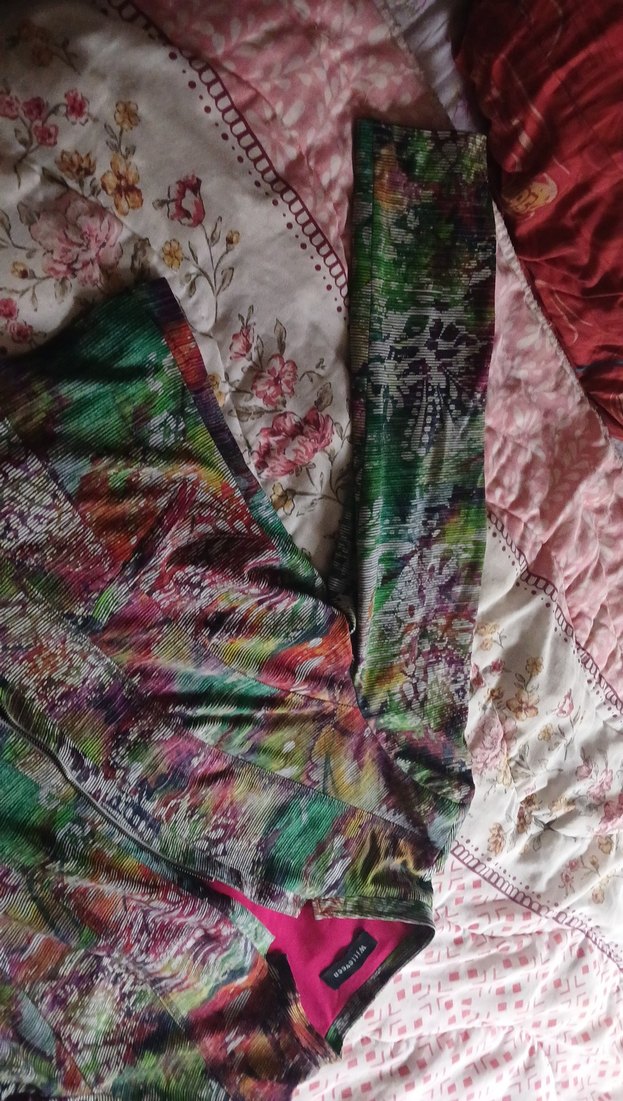 Kadın Çok Renkli Bohem Midi Ceket m ve l uyumlu - Görsel 3