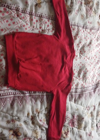 Kapüşonlu Kırmızı Erkek Çocuk Sweatshirt - Görsel 4