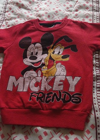 Kapüşonlu Kırmızı Erkek Çocuk Sweatshirt - Görsel 2