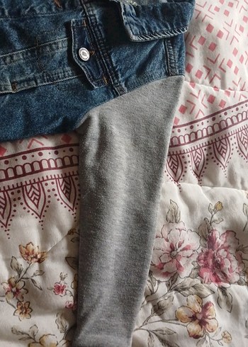 Erkek Çocuk Gri Denim Ceket - Görsel 4