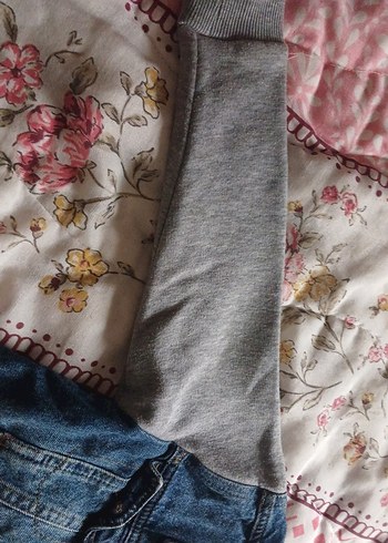 Erkek Çocuk Gri Denim Ceket - Görsel 3