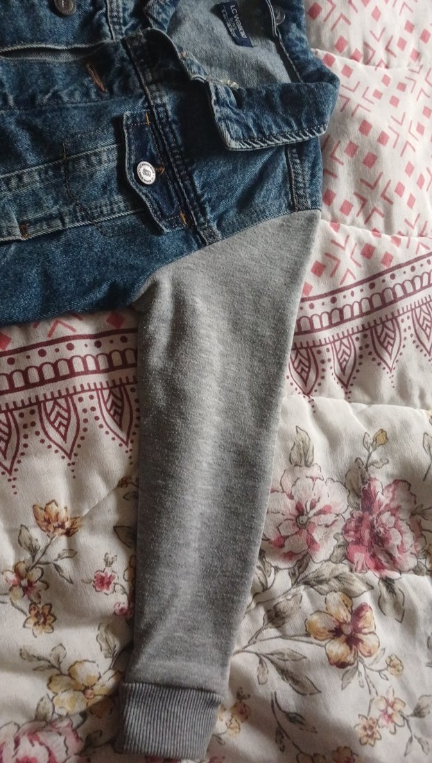 Erkek Çocuk Gri Denim Ceket - Görsel 4