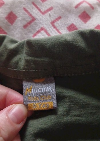 Haki Kamuflaj çocuk gömlek - Görsel 6