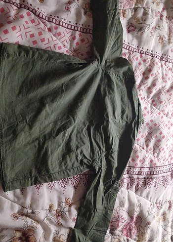 Haki Kamuflaj çocuk gömlek - Görsel 5