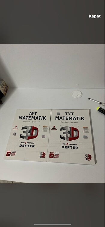 3D Matematik Defter VDD Eyüp B