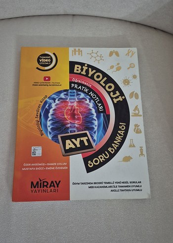Miray Yayınları AYT Biyoloji Pratik Notları Soru Bankası
