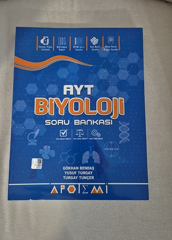 APOTEMİ AYT Biyoloji Soru Bankası