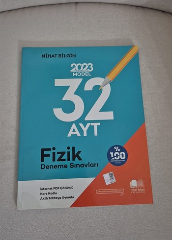 Nihat Bilgin 32 AYT Fizik Deneme Sınavları