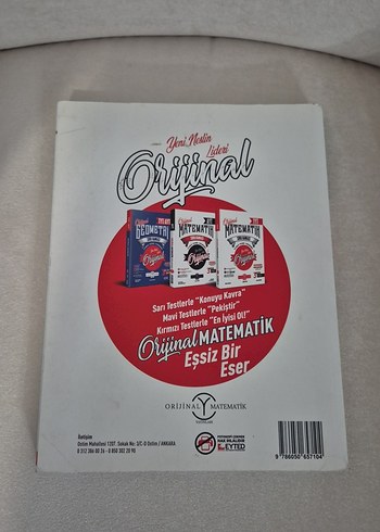 ORİJİNAL AYT Matematik Soru Bankası