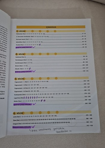 Beden ORİJİNAL AYT Matematik Soru Bankası