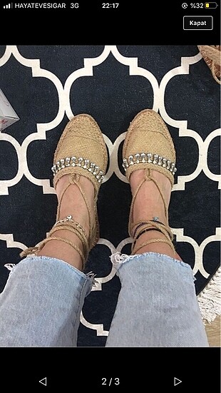 Zara Hasir espadril