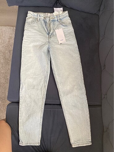 bershka mom slim 34 beden