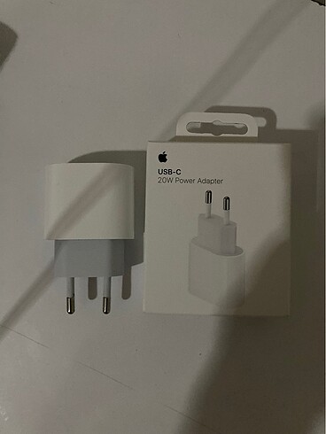 Apple orijinal şarj adaptörü 20w