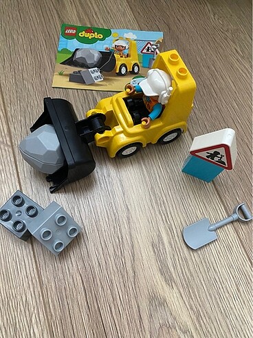 Lego Duplo 10930 Buldozer İnşaat Ekibi