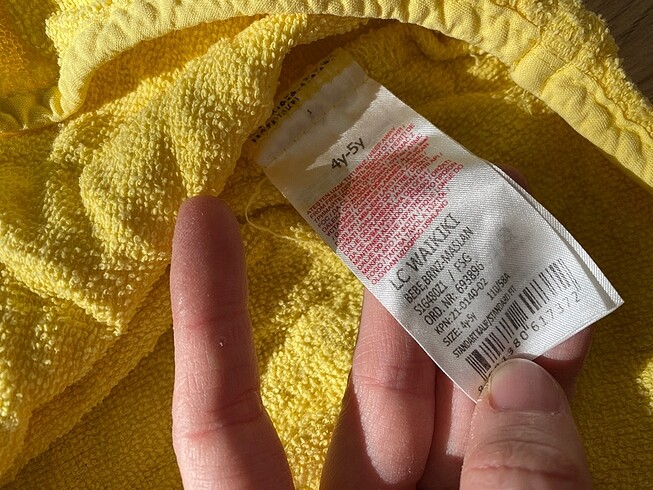 Lcw waikiki çocuk bornoz banyo havlusu - Görsel 4