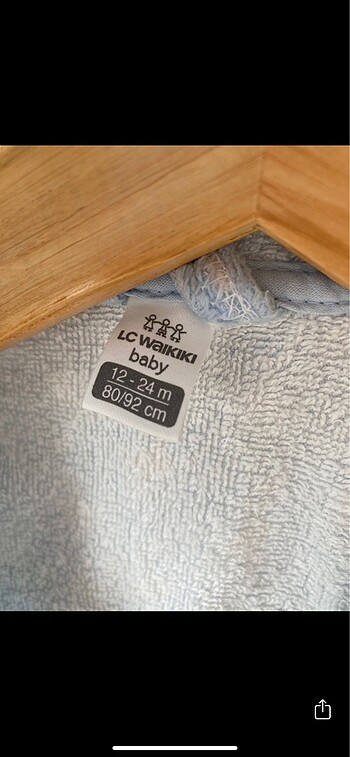 Lcw waikiki erkek çocuk bornoz banyo havlusu - Görsel 5