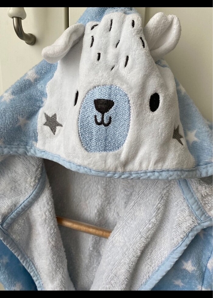 Lcw waikiki erkek çocuk bornoz banyo havlusu - Görsel 3