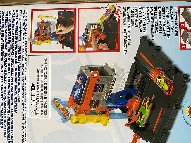 Beden çeşitli Renk Hot wheels city downtown tune up