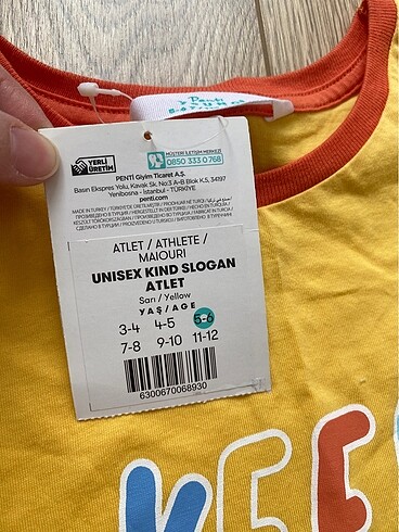 Penti çocuk atlet - Görsel 6