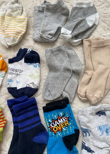 Erkek Çocuk Çok Renkli Çorap Seti - Görsel 3