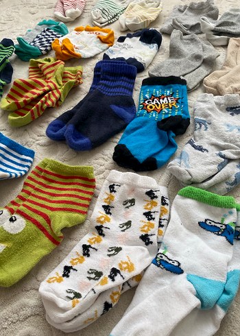 Erkek Çocuk Çok Renkli Çorap Seti - Görsel 6