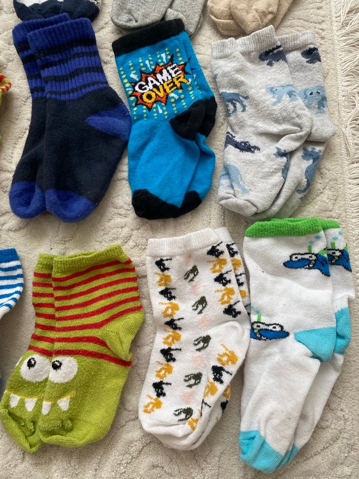 Erkek Çocuk Çok Renkli Çorap Seti - Görsel 4