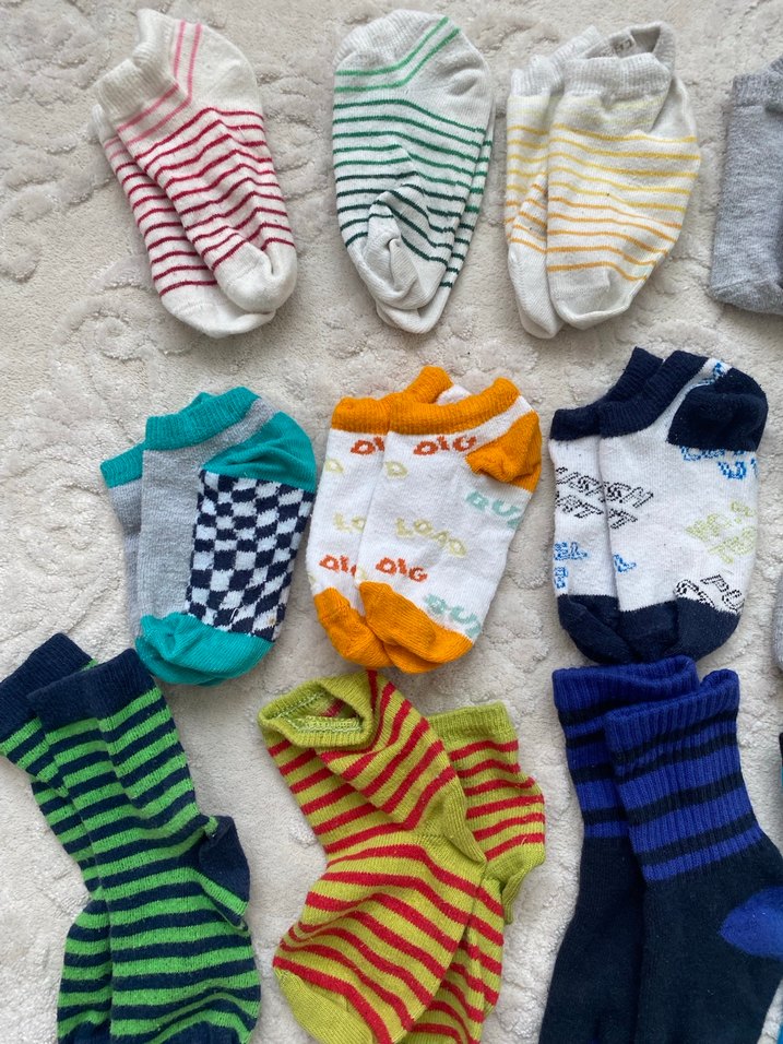 Erkek Çocuk Çok Renkli Çorap Seti - Görsel 2