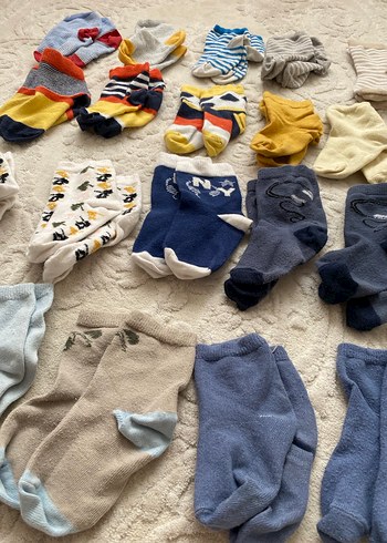 Erkek Çocuk Çok Renkli Çorap Seti - Görsel 5