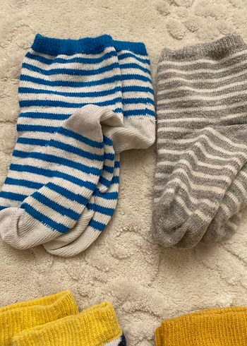 Erkek Çocuk Çok Renkli Çorap Seti - Görsel 7