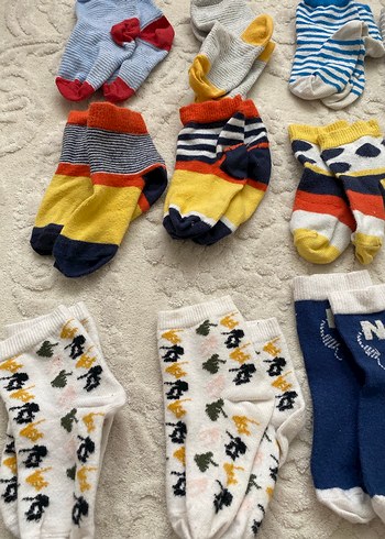 Erkek Çocuk Çok Renkli Çorap Seti - Görsel 8