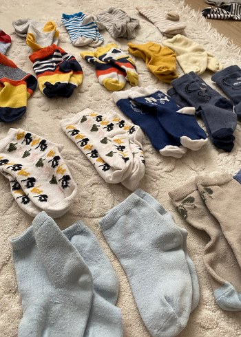 Erkek Çocuk Çok Renkli Çorap Seti - Görsel 4