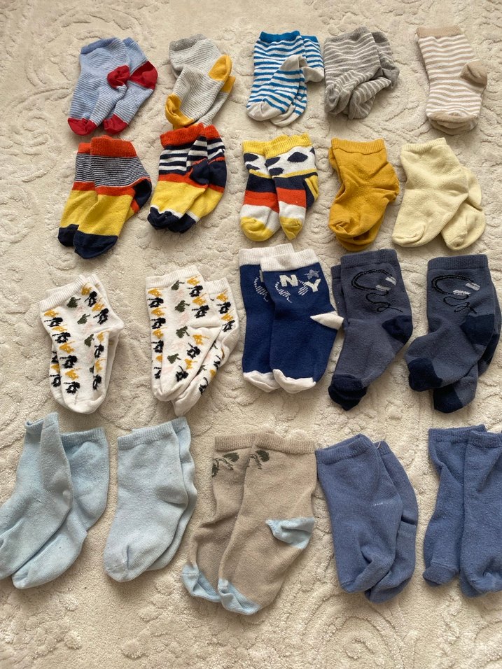 Erkek Çocuk Çok Renkli Çorap Seti - Görsel 2