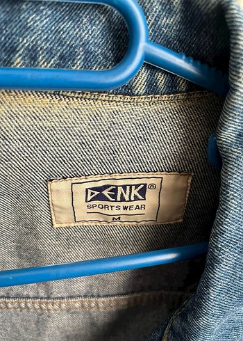 Düğmeli Kısa Mavi Kadın Kot Ceket - Görsel 3