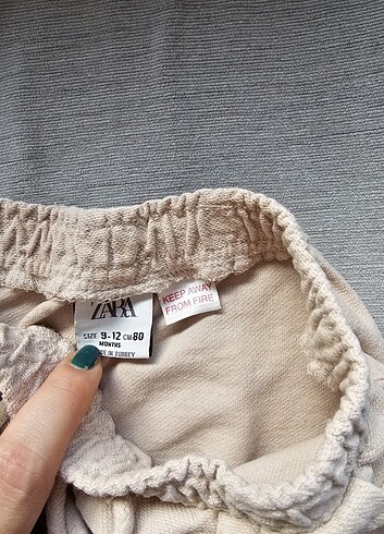 9-12 Ay Beden Zara bebek pantolon