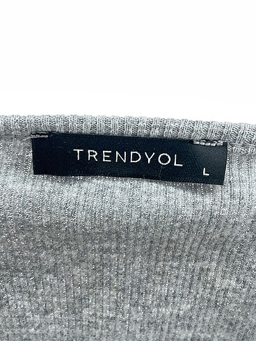 l Beden gri Renk Trendyol & Milla Bluz %70 İndirimli.