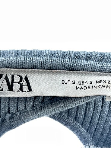 s Beden mavi Renk Zara Bluz %70 İndirimli.