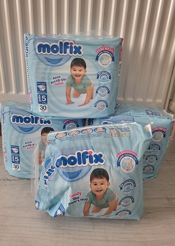Molfix Bebek Bezi No:5, 30 Adet