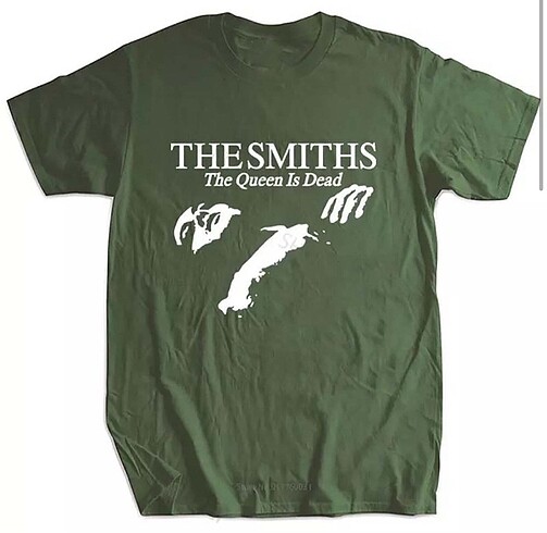 The Smiths - The Queen Is Dead Yeşil Unisex T-Shirt