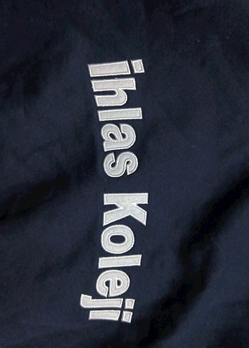 13-14 Yaş Beden mavi Renk kız Çocuk Koyu Mavi Düğmeli Sweatshirt