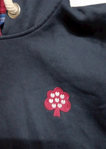 Diğer kız Çocuk Koyu Mavi Düğmeli Sweatshirt